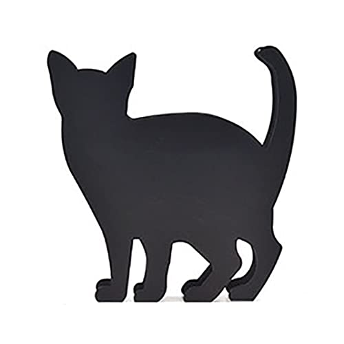 FCSHFC Sommer Moskito Spulenhalter Kreativ Katze Form Spulenkörper Heimat Ornament Mückenspirale Halter (Color : Black A) von FCSHFC