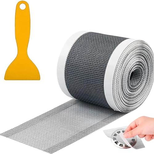 FCSNJH 70mm X 10m Haarsieb Dusche, HaarfäNger, Abflusssieb, Sieb Abfluss Haare, Shower Drain Hair Catcher, Duschrinne Abflussfilter Selbstklebend Für Badwanne von FCSNJH