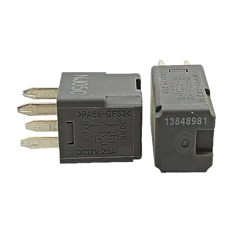 2 teile/los Relais: PA66-GF33 DC12V 13848981 4pins 20A Relais der Bremsölpumpe for Automobil Scheinwerfer Nebelscheinwerfersteuerung 2 teile/los Relais: PA66-GF33 DC12V 13848981 4pins 20A Relais der Bremsölpumpe for Automobil Scheinwerfer Nebelscheinwerfersteuerung von FCYVYTKXH