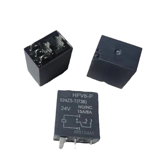 3 TEILE/LOS HFV6-P/024ZS-T(738) HFV6-P 024ZS-T 24VDC 15A/8A DIP5 Auto Relais von FCYVYTKXH