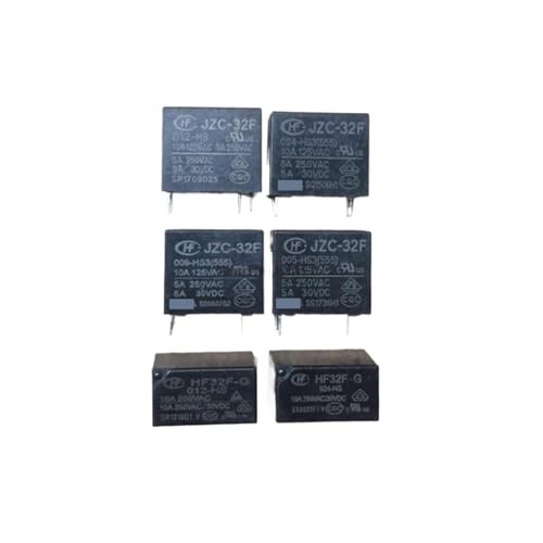 5V 12V 24V Leistungsrelais HF32F-G JZC-32F-005-HS JZC-32F-012-HS JZC-32F-024-HS 10A 250VAC 4PIN(JZC-32F-012-HS) von FCYVYTKXH
