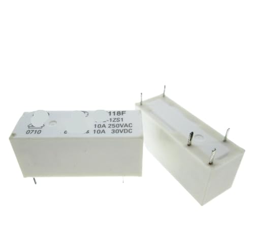 NEUE 12V relais HF118F-012-1ZS1 JQX-118F 012-1ZS1 HF118F-012-1ZS1-12VDC 012-1ZS1-12VDC 012-1ZS1 12VDC 12V 10A 250VAC 5PIN(20pcs) von FCYVYTKXH