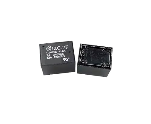 RELAIS JZC-7F 12VDC-1HA JZC 7F 12VDC 1HA JZC7F12VDC1HA 12VDC DC12V 12V 12A 5PIN(20PCS) von FCYVYTKXH