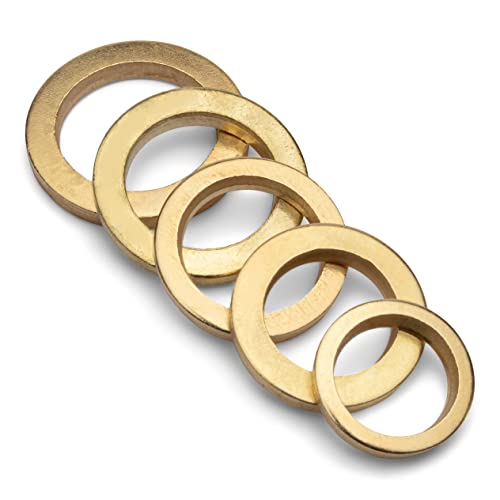 100 Stück Fitschenring- Sortiment Ø 9/10 / 11/12 / 13 mm Stahl vermessingt Unterlegscheibe Türscharnier Fitschenringe- 100 Tlg.Set gegen schleifende Türen 100 Stück Fitschenring- Sortiment Ø 9/10 / 11/12 / 13 mm Stahl vermessingt Unterlegscheibe Türscharnier Fitschenringe- 100 Tlg.Set gegen schleifende Türen von FD-Workstuff