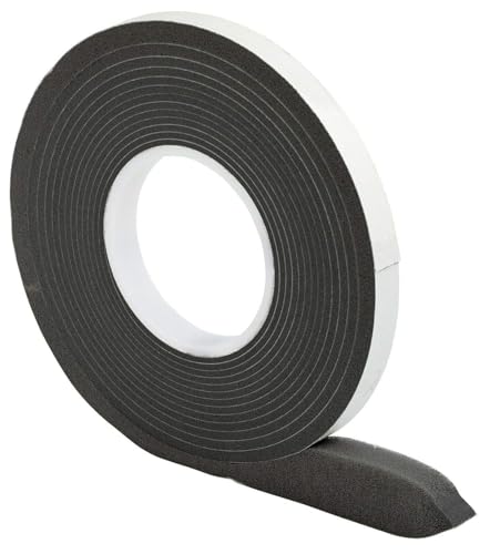 FD-Workstuff Komprimierband 10/4 │ anthrazit │ 1 Stück │ 8 m lang │ Rollenbreite: 10 mm, Fugenbreite: 4-14 mm │ Fugendichtband │ Quellband von FD-Workstuff