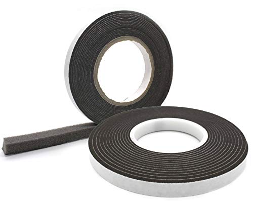 FD-Workstuff Komprimierband 40/8 │ anthrazit │ 1 Stück │ 4,3 m lang │ Rollenbreite: 40 mm, Fugenbreite: 8-40 mm │ Fugendichtband │ Quellband von FD-Workstuff
