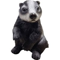 Dekofigur Dachs sitzend 14 x 10 x 10 cm schwarz-weiß Dekoartikel Dekofigur Dachs sitzend 14 x 10 x 10 cm schwarz-weiß Dekoartikel von FD