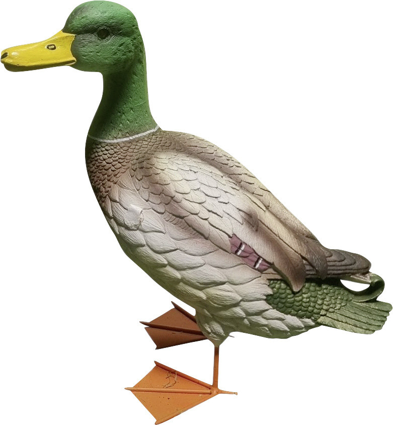 Dekofigur Ente stehend bunt 40 x 15 x 30 cm Dekofigur Ente stehend bunt 40 x 15 x 30 cm von FD