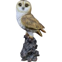 Dekofigur Eule auf Stamm 34 cm bunt Dekofigur Eule auf Stamm 34 cm bunt von FD