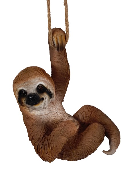 Dekofigur Faultier hängend 29 x 18 cm braun Dekofigur Faultier hängend 29 x 18 cm braun von FD