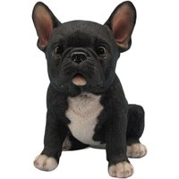 Dekofigur Französische Bulldogge sitzend 18 x 10 x 22 cm schwarz weiß Dekofigur Französische Bulldogge sitzend 18 x 10 x 22 cm schwarz weiß von FD