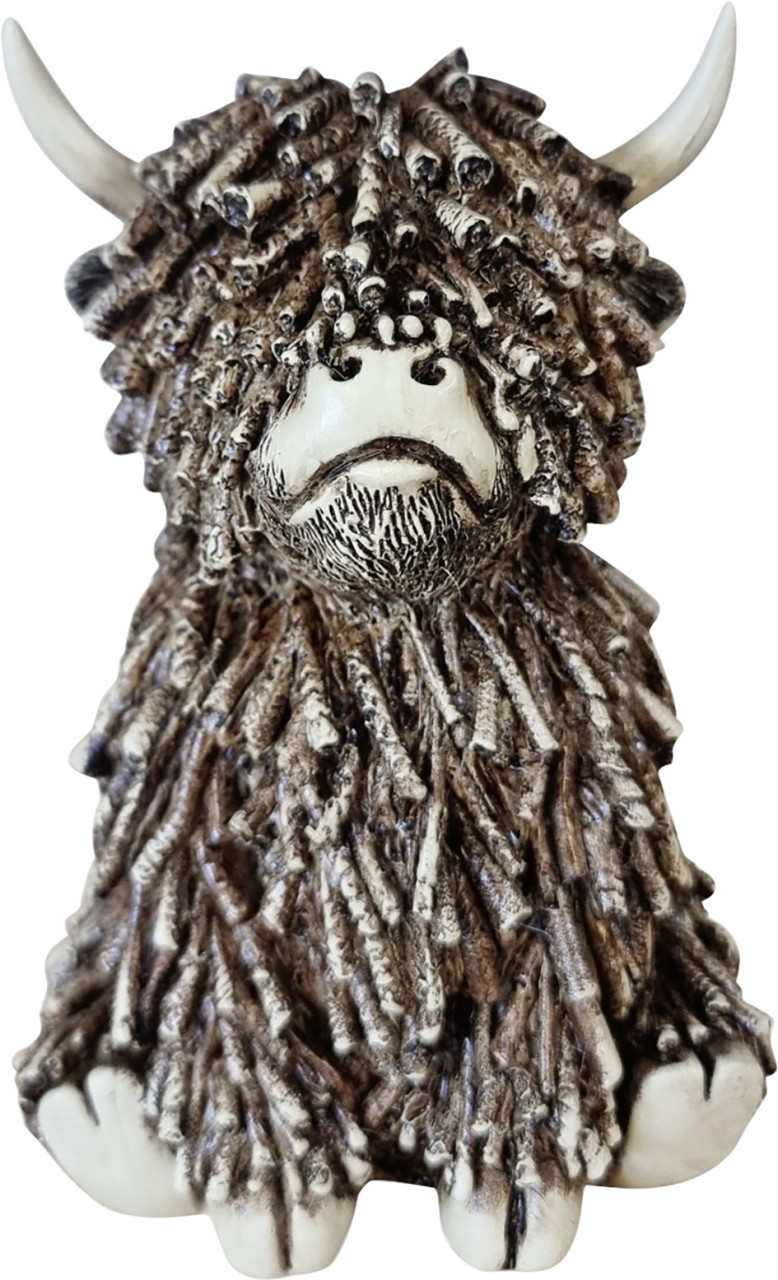 Dekofigur Hochlandrind sitzend 15 cm braun Dekofigur Hochlandrind sitzend 15 cm braun von FD