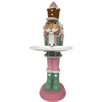 Dekofigur Nußknacker mit Tablett groß 58 x 19 x 15 cm bunt Weihnachtscharaktere Dekofigur Nußknacker mit Tablett groß 58 x 19 x 15 cm bunt Weihnachtscharaktere von FD