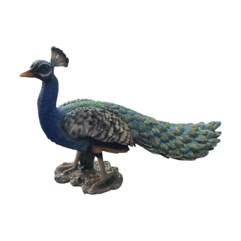 Dekofigur Pfau 29 x 17 x 52 cm bunt Dekofigur Pfau 29 x 17 x 52 cm bunt von FD