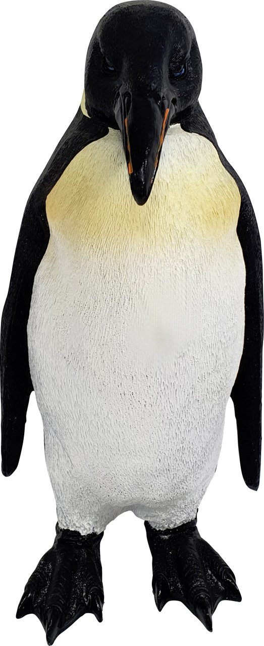 Dekofigur Pinguin 50 x 21 cm schwarz weiß von FD