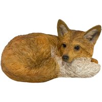 FD - Dekofigur Fuchs liegend 15,5 x 29 x 19 cm Dekofigur von FD