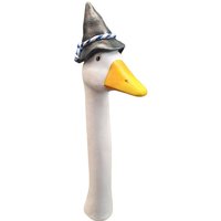 Figur Gänsekopf Filzhut 34cm Polyresin 34,5 x 8,5 x 4,5 cm weiß, grau Figur Gänsekopf Filzhut 34cm Polyresin 34,5 x 8,5 x 4,5 cm weiß, grau von FD