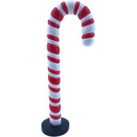 Figur Zuckerstange 19 x 9 x 5 cm rot Weihnachtsfigur Figur Zuckerstange 19 x 9 x 5 cm rot Weihnachtsfigur von FD