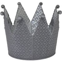 Pflanzgefäß Krone M Zink 11 x 16 x 16 cm grau Pflanzgefäß Krone M Zink 11 x 16 x 16 cm grau von FD