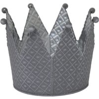 Pflanzgefäß Krone S Zink 10 x 14 x 14 cm grau Blumentopf Pflanzgefäß Krone S Zink 10 x 14 x 14 cm grau Blumentopf von FD