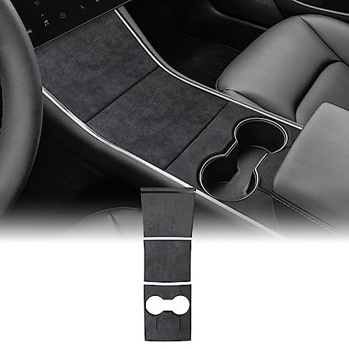 FDAIUN Alcantarn Mittelkonsole Wrap Kit für Tesla Model 3 Modell Y 2017 2018 2019 2020 Center Console Protective Decoration Wrap Zubehör Schwarz FDAIUN Alcantarn Mittelkonsole Wrap Kit für Tesla Model 3 Modell Y 2017 2018 2019 2020 Center Console Protective Decoration Wrap Zubehör Schwarz von FDAIUN