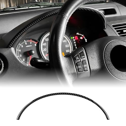 FDAIUN Kohlefaser Auto Armaturenbrett tacho-Rahmen Aufkleber Tachometer Dekorative Innenbereich für Suzuki Swift ZC31S/ZC32S 2005 2006 2007 2008 2009 2010 Zubehör,Geschenk von FDAIUN