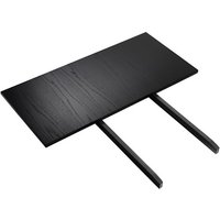 Verlängerungsplatte für Esstisch Dining Table C35 black 82x37 cm von FDB Møbler