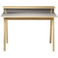 FDB Møbler - Fdb Mobler C68 Norrebro Schreibtisch 118 Cm Eiche Lackiert Linoleum Mushroom FDB Møbler - Fdb Mobler C68 Norrebro Schreibtisch 118 Cm Eiche Lackiert Linoleum Mushroom von FDB Møbler
