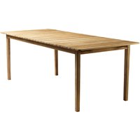 FDB Møbler - M2 Gartentisch 90 x 219,5 cm, Teak von FDB Møbler