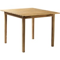 FDB Møbler - M3 Gartentisch 90 x 104,5 cm, Teak von FDB Møbler