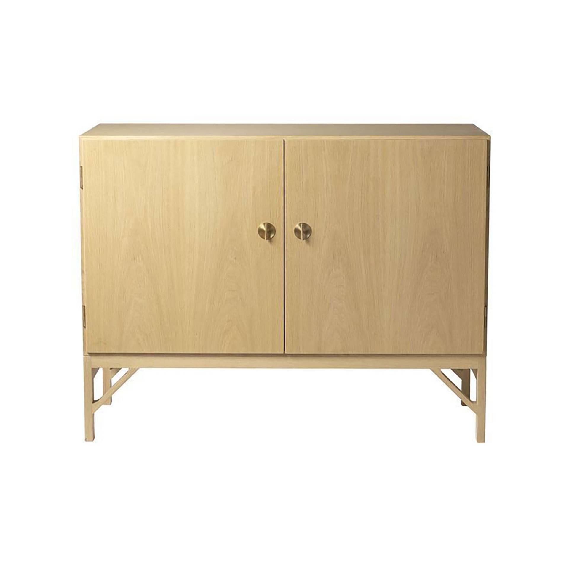 FDB Møbler - A232 Skænk Sideboard - natur/lackiert/BxHxT 122x93,8x44,5cm/inklusive 4 Regalböden von FDB Møbler