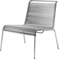 FDB Møbler - M20L Teglgård Lounge Sessel Outdoor, Kordel hellgrau von FDB Møbler