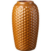 FDB Møbler - S8 Lupin Vase, Ø 12 x H 21,5 cm, gold brown von FDB Møbler