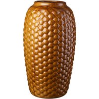 FDB Møbler - S8 Lupin Vase, Ø 15,5 x H 28 cm, gold brown von FDB Møbler