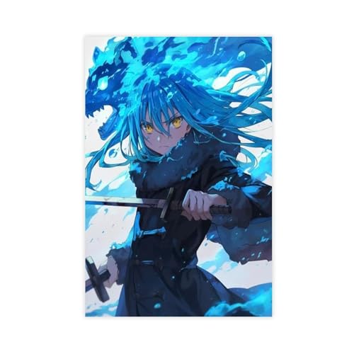 FDBEKPJY Anime-Filmposter "That Time I Got Reincarnated As A Slime" (38) von FDBEKPJY