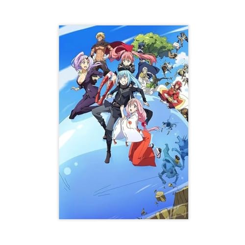FDBEKPJY Anime-Filmposter "That Time I Got Reincarnated As A Slime" (43), Leinwanddruck, Bild, Gemälde, 20 x 30 cm von FDBEKPJY