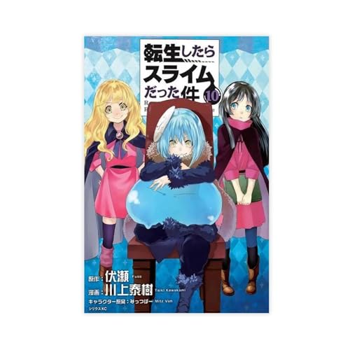 FDBEKPJY Anime-Filmposter "That Time I Got Reincarnated As A Slime" (60) von FDBEKPJY