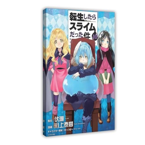 FDBEKPJY Anime-Filmposter "That Time I Got Reincarnated As A Slime" (60) von FDBEKPJY