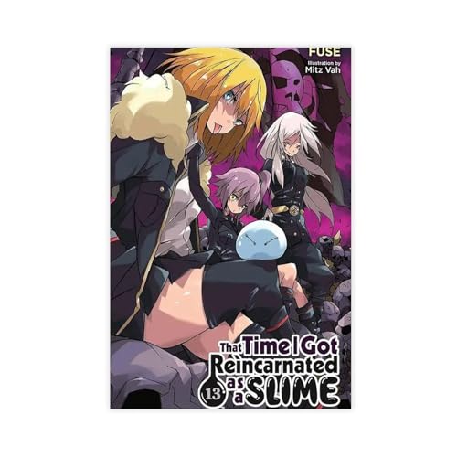 FDBEKPJY Anime-Filmposter "That Time I Got Reincarnated As A Slime", 60 x 90 cm, 46 Stück von FDBEKPJY