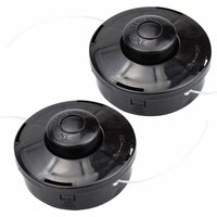 2er-Pack Universal-Nylon-Freischneiderkopf, Ersatzspule, Trimmerkopf M10 x 1,25 für Benzin-Freischneider – INHHUB von FDC