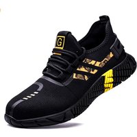 Leichte Sicherheitsschuhe Baustellenschuhe Stahlkappenschutz Atmungsaktiv Rutschfest Sicherheitssneaker Arbeitsschuhe Herren Damen Unisex Größe 45 Leichte Sicherheitsschuhe Baustellenschuhe Stahlkappenschutz Atmungsaktiv Rutschfest Sicherheitssneaker Arbeitsschuhe Herren Damen Unisex Größe 45 von FDC