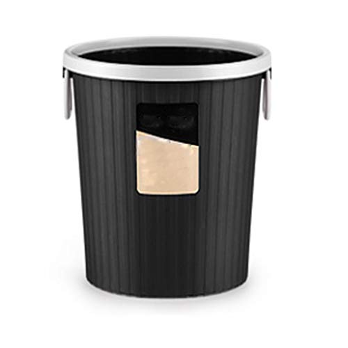 FDCHZQ Indoor-Mülleimer, runder kleiner Mülleimer aus Kunststoff mit Griff, Müllcontainer von FDCHZQ