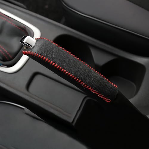 Auto Handbremse Abdeckung, Für Mitsubishi Airtrek ASX I II Colt VI (Z30) Dion Eclipse Cross Galant IX VIII Restyling Handbremse SchutzhüLle rutschfeste Handbremsengriffe Schutzhülle Zubehör Innenraum von FDCYQW