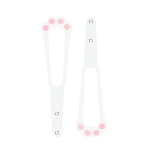 FDEETY 2 Stück Türverriegelung Katze Halter Katzenpfotenform Katze Tür Verstellbarer Türriemen und Halteriegel zu Baby Gate Pet Door Interior Cat Door FDEETY 2 Stück Türverriegelung Katze Halter Katzenpfotenform Katze Tür Verstellbarer Türriemen und Halteriegel zu Baby Gate Pet Door Interior Cat Door von FDEETY