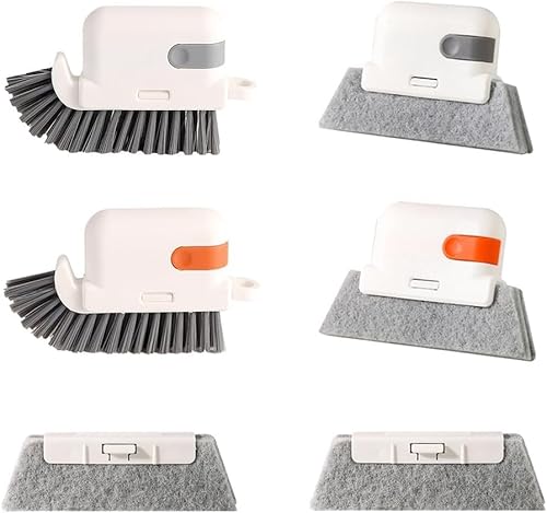 FDEETY 6 Stück Reinigungsbürsten Set Fugenbürste Schrubber Schwammbürste Ersatzköpfe Badezimmer Küche Reinigung Werkzeug FDEETY 6 Stück Reinigungsbürsten Set Fugenbürste Schrubber Schwammbürste Ersatzköpfe Badezimmer Küche Reinigung Werkzeug von FDEETY