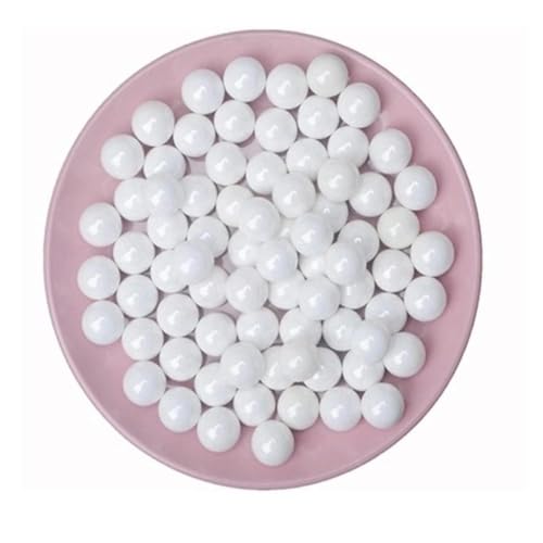 20 Stück 8 mm Zirkonia-Keramikkugeln, G5-Präzisionslagerkugeln, hohe Verschleiß- und Hitzebeständigkeit, für Industrielager, Pumpen, Ventile von FDHFKLOP