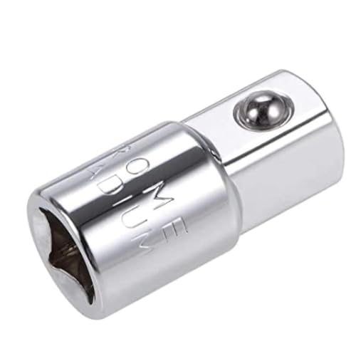 Hülsen-Umwandlungskopf, CR-V-Stahl, 3/8-Zoll-Antrieb (F) x 1/2-Zoll(M), Schlag-Stecknuss-Adapter, Buchse auf Stecker, Cr-V von FDHFKLOP