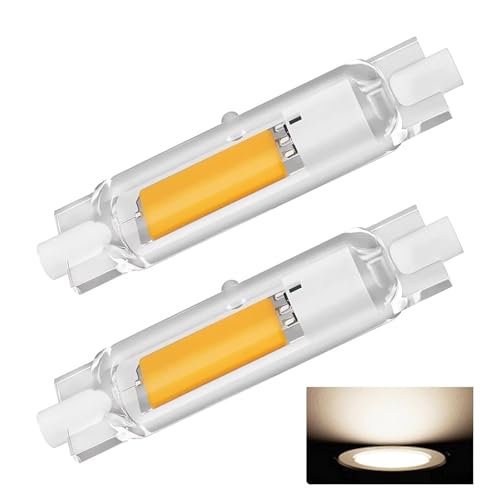 FDHVCB R7S LED 78mm 20W Dimmbar, 20W R7S LED Lampen 78mm Ersatz für 200W J78mm Halogen Leuchtmittel, R7S LED COB Glühbirne Naturweiß 4000K 2000LM, 360°Abstrahlwinkel,Kein Flackern, 2er Pack FDHVCB R7S LED 78mm 20W Dimmbar, 20W R7S LED Lampen 78mm Ersatz für 200W J78mm Halogen Leuchtmittel, R7S LED COB Glühbirne Naturweiß 4000K 2000LM, 360°Abstrahlwinkel,Kein Flackern, 2er Pack von FDHVCB