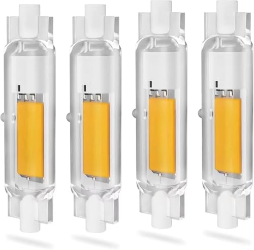 FDHVCB R7S LED Birne 78mm 20W dimmbar | Ersatz für 200W Halogen, 2000LM Warmweiß 3000K, Flackerfrei Leuchtmittel, 360° Abstrahlwinkel, 4er Pack von FDHVCB