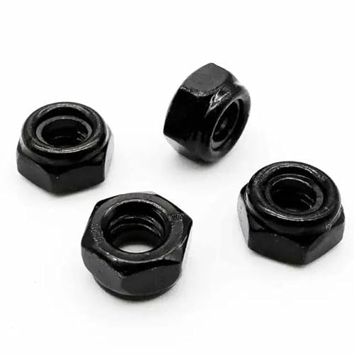 2/5/10/25 Stück M2 M2,5 M3 M3,5 M4 M5 M6 M8 M10 M12 M16 304 Edelstahl Schwarze Nylock-Mutter Kontermutter Sechskant-Nyloneinsatz Selbstsichernde Mutter-M14 2 Stück-schwarzer Stahl 2/5/10/25 Stück M2 M2,5 M3 M3,5 M4 M5 M6 M8 M10 M12 M16 304 Edelstahl Schwarze Nylock-Mutter Kontermutter Sechskant-Nyloneinsatz Selbstsichernde Mutter-M14 2 Stück-schwarzer Stahl von FDIMALTOR